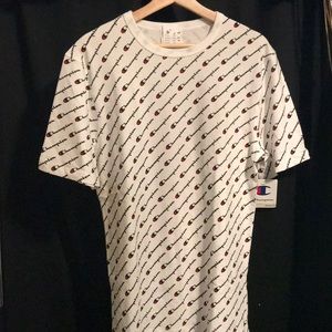 All over Champion print shirt